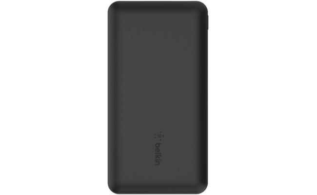 Belkin BoostCharge, USB C Power Bank 10000 mAh w/ 2xUSB-A Ports, 15W, iPhone 17, Air, Pro, Samsung Galaxy S25, iPad, Nintendo Switch 2, Google Pixel 10, etc. - Black